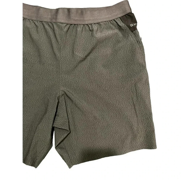 Spyder Active Men's Gray Performance Heather Proweb Stretch Shorts Size XXL - Picture 6 of 6